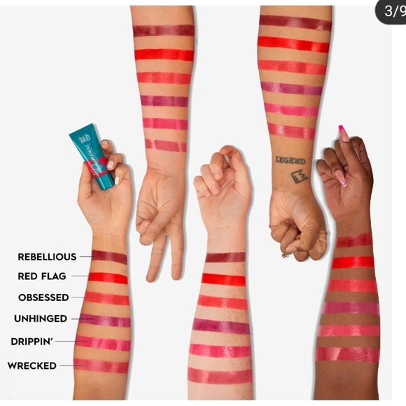 New Urban Decay Hydromaniac Dewy Liquid Blush Rebellious - Picture 4 of 12